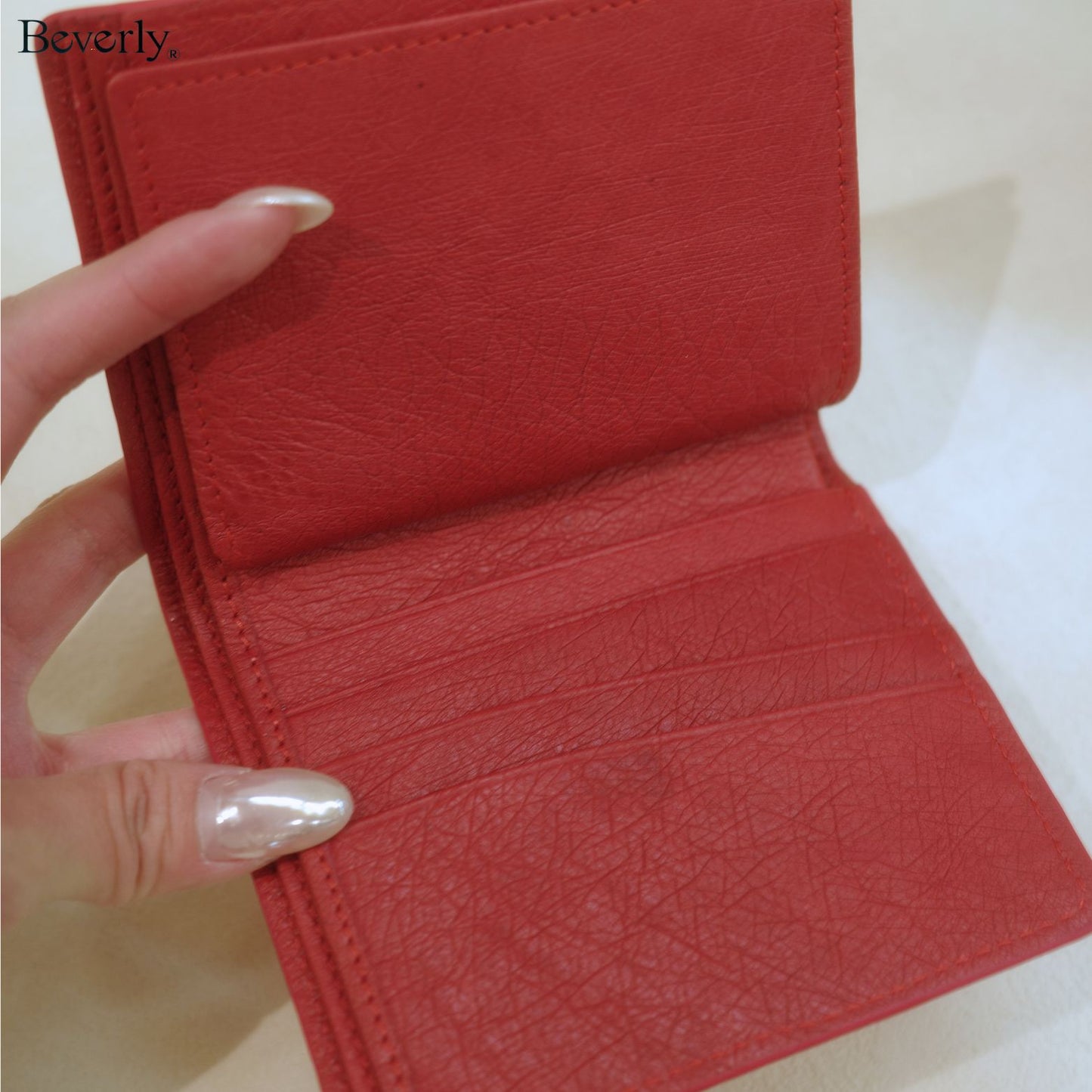 Bifold Card Wallet in Crocodile Leather