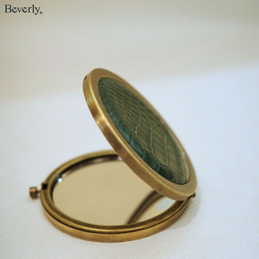 Mirror in Crocodile Leather