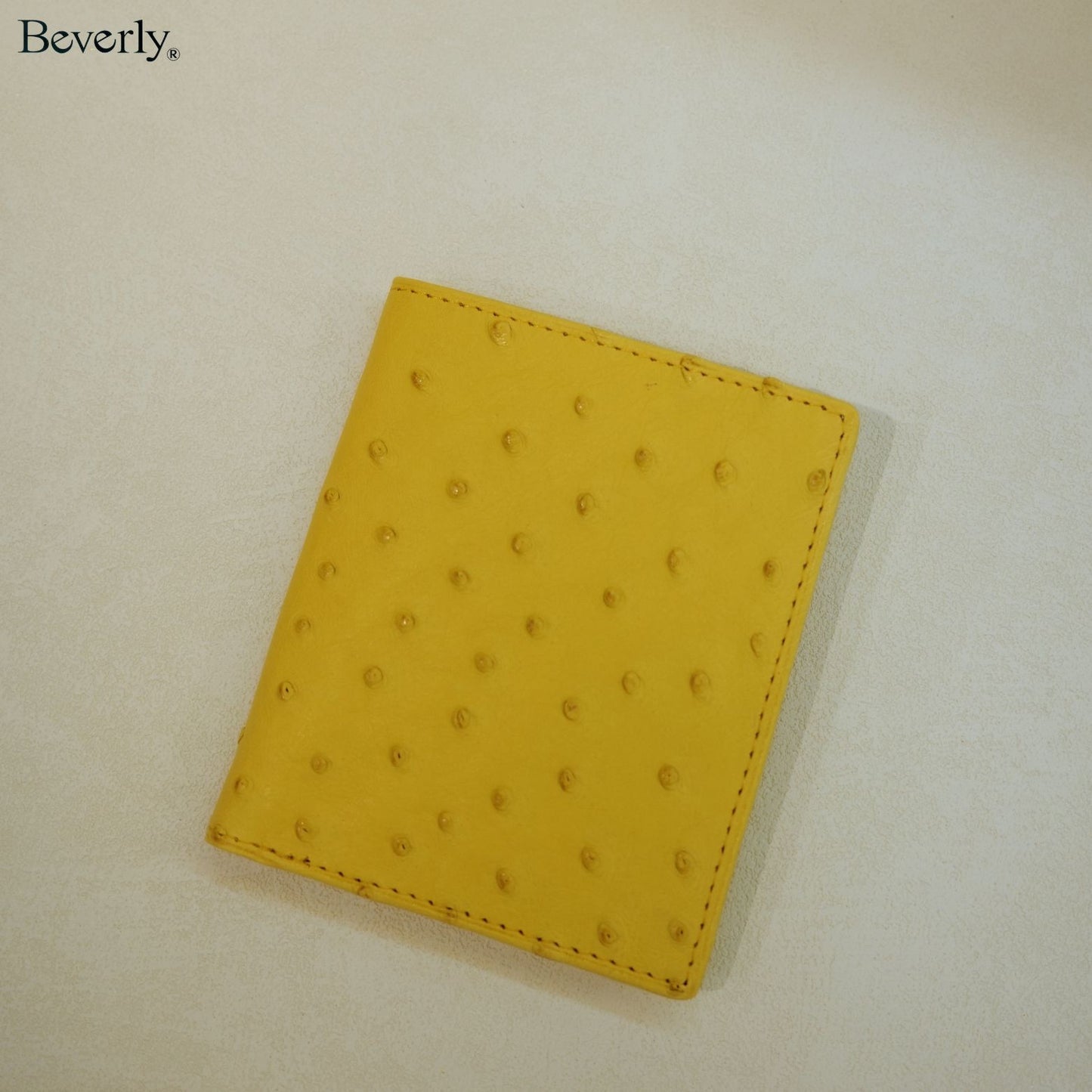 Bifold Wallet in Ostrich Leather